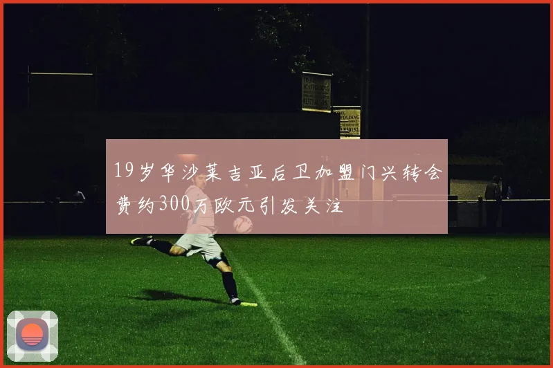 19岁华沙莱吉亚后卫加盟门兴转会费约300万欧元引发关注